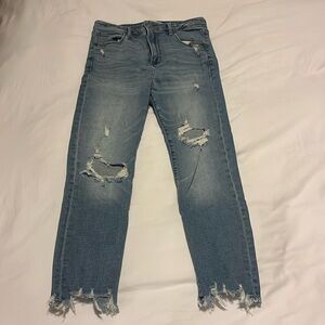 Abercrombie Super Skinny Ankle High Rise